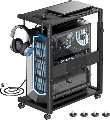 Computer tower stand - computer,